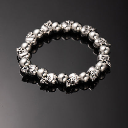 Retro Punk Skull Bracelet