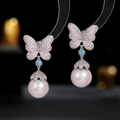 French Vintage Exaggerated Earrings