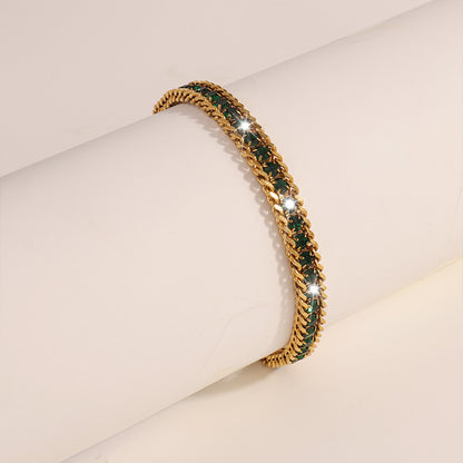 Simple Stainless Steel Bracelet