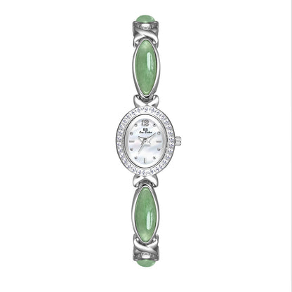 Dongling Stone Hetian Jade Chain Watch