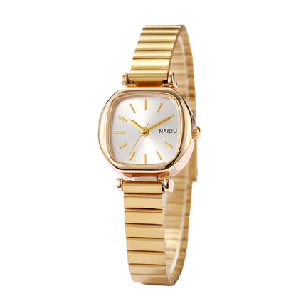Small Square Steel Watch