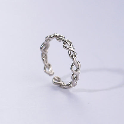 Light Luxury Heart-shaped Ring