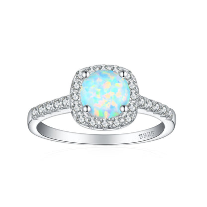 Crystal Colored Gems Ring