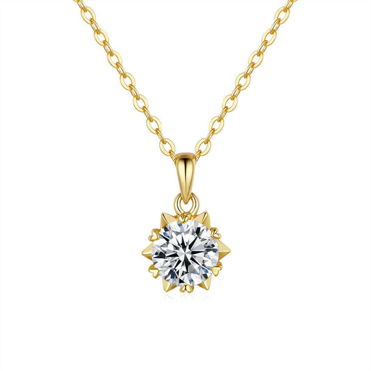 Pendant Moissanite Necklace