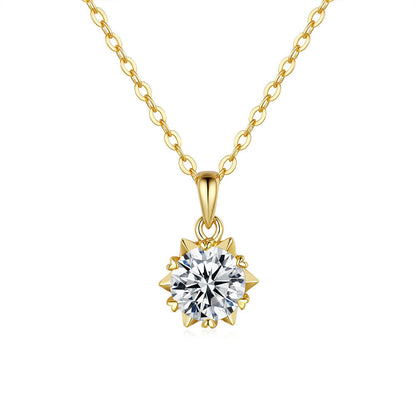 Pendant Moissanite Necklace