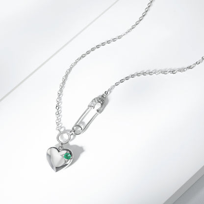 Emerald Heart Pendant