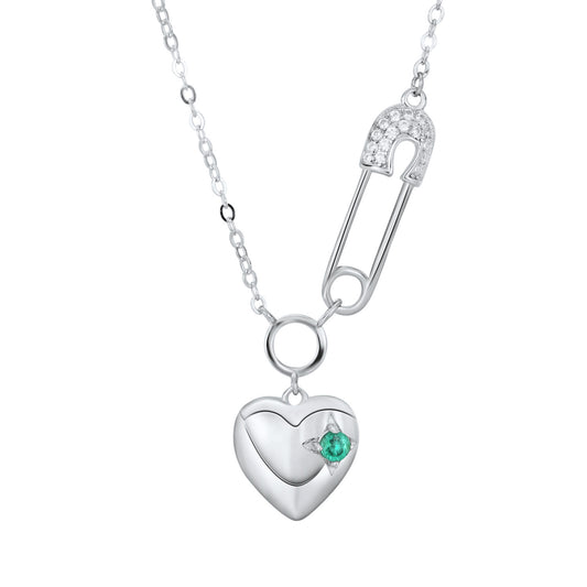 Emerald Heart Pendant