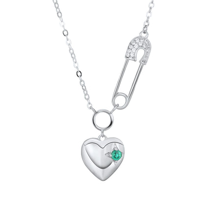 Emerald Heart Pendant