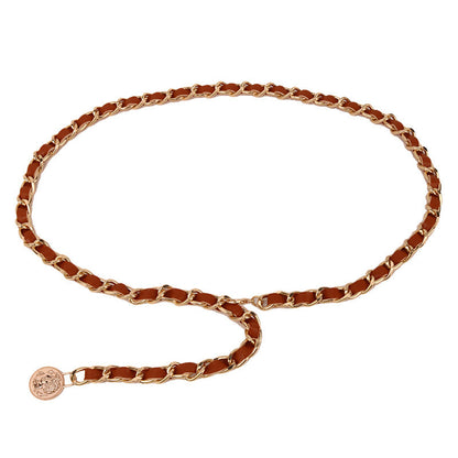 Metal Tassel Circle Retro Waist Chain